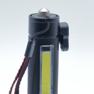 Linterna LED de Bolsillo Recargable por USB, Resistente al Agua IP55, Cuerpo de Aluminio, Ángulo de Haz de 120°, Modo SOS, Linterna de Emergencia para Exteriores y Camping - Product Image 6