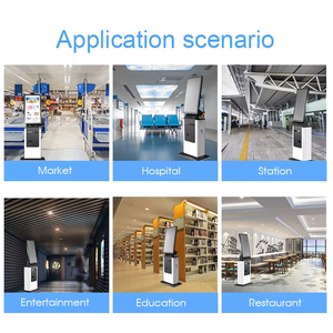 Kiosque d'enregistrement et de paiement en libre-service pour hôtel avec technologie d'écran tactile SDK, design sur pied - Product Image 4