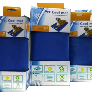 Kingtale-Alfombrilla de refrigeración para perros, almohadilla de autoenfriamiento, lavable, de seda helada, para perros y gatos - Product Image 5