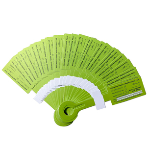 Etiqueta de Plástico para Llaves de Coche, Color Verde, de Buena Calidad, Precio Económico, Venta al por Mayor Directa de Fábrica, para Embalaje - Product Image 4