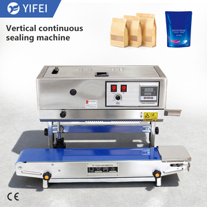 प्लास्टिक बैग निरंतर बैंड सीलिंग मशीन दिनांक कोडिंग के साथ - Product Image 1