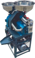 Nouvelle machine multifonctionnelle de broyage de riz et de poudre, type souffleur, capacité 200 kg/h, garantie 3 mois, Chine, 60 kg