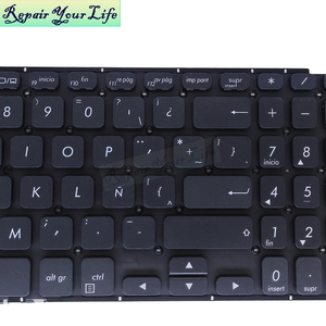 La Latin NO backlit คีย์บอร์ดสำหรับ <span class=keywords><strong>Asus</strong></span> <span class=keywords><strong>VivoBook</strong></span> 15 A512 <span class=keywords><strong>X512</strong></span> FL8700 V5000 P1504JA P1504FA F512 X512FL แป้นพิมพ์0KNB0-5128LA00ใหม่ - Product Image 2