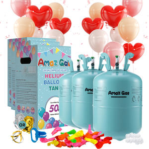 للبيع بالجملة من المصنع ، بالونات غاز هيليوم 13 لتر بمعيار CE ، 50 رطل ، أسطوانات غاز هيليوم نقية وردي أو أزرق ، أسطوانات غاز للبيع - Product Image 5