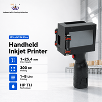Imprimante TIJ portable IPS-HH254 Plus, hauteur d'impression de 1 à 25,4 mm, 300 DPI, pour le codage de la date, des lots et des codes-barres