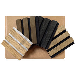 Akupanel แผ่นผนังกันเสียงตกแต่งภายในแบบกำหนดเองแผ่นไม้ผนังอะคูสติกแผ่นไม้เกลือผนังสำหรับสตูดิโอบันทึกเสียง - Product Image 2