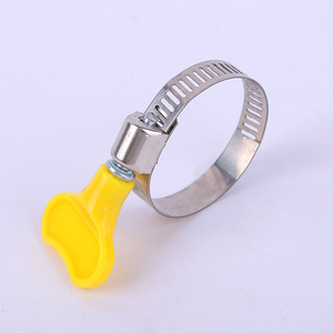 Colliers de serrage pour tuyaux en acier inoxydable 16-25 mm pour remplacement et réparation avec poignée à clé - Product Image 2