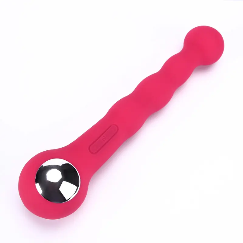 Großhandel 10 Geschwindigkeiten Wasserdichte Klitoris Vibratoren G-Punkt Massage Perlen Stick Dildo Vibrator Sexspielzeug für Frauen