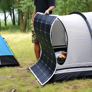Panel Solar Monocristalino Flexible de Alta Calidad de 100W/1000W para Autos y Barcos, Envío Gratis, Stock en EE. UU., Ideal para Autos y Embarcaciones - Product Image 3