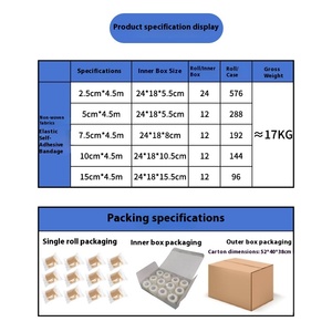 Nastro protettivo sportivo elastico per animali da compagnia Non tessuto universale con nastro adesivo mimetico per la scrittura - Product Image 4
