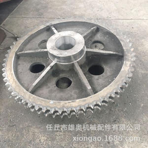 ผู้ผลิตผลิตเฟืองสเตนเลส 304 รวมถึงเฟืองขนาดใหญ่แบบสองแถวที่ไม่ได้มาตรฐาน เฟืองแบบแถวเดียว - Product Image 1