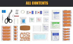 Mini Botiquín de Primeros Auxilios Eva Personalizado con Bolsa con Clip, <span class=keywords><strong>Kit</strong></span> Médico Portátil, Suministros OEM/ODM con Logotipo, Venta al Por Mayor - Product Image 5