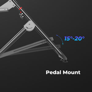 Soporte de Volante para Simulador de Carreras PS5, Compatible con Logitech G25, G27, <span class=keywords><strong>G29</strong></span>, G920, Trustmaster, Moza, en Inglés, 1 Año de Garantía, Metálico - Product Image 4