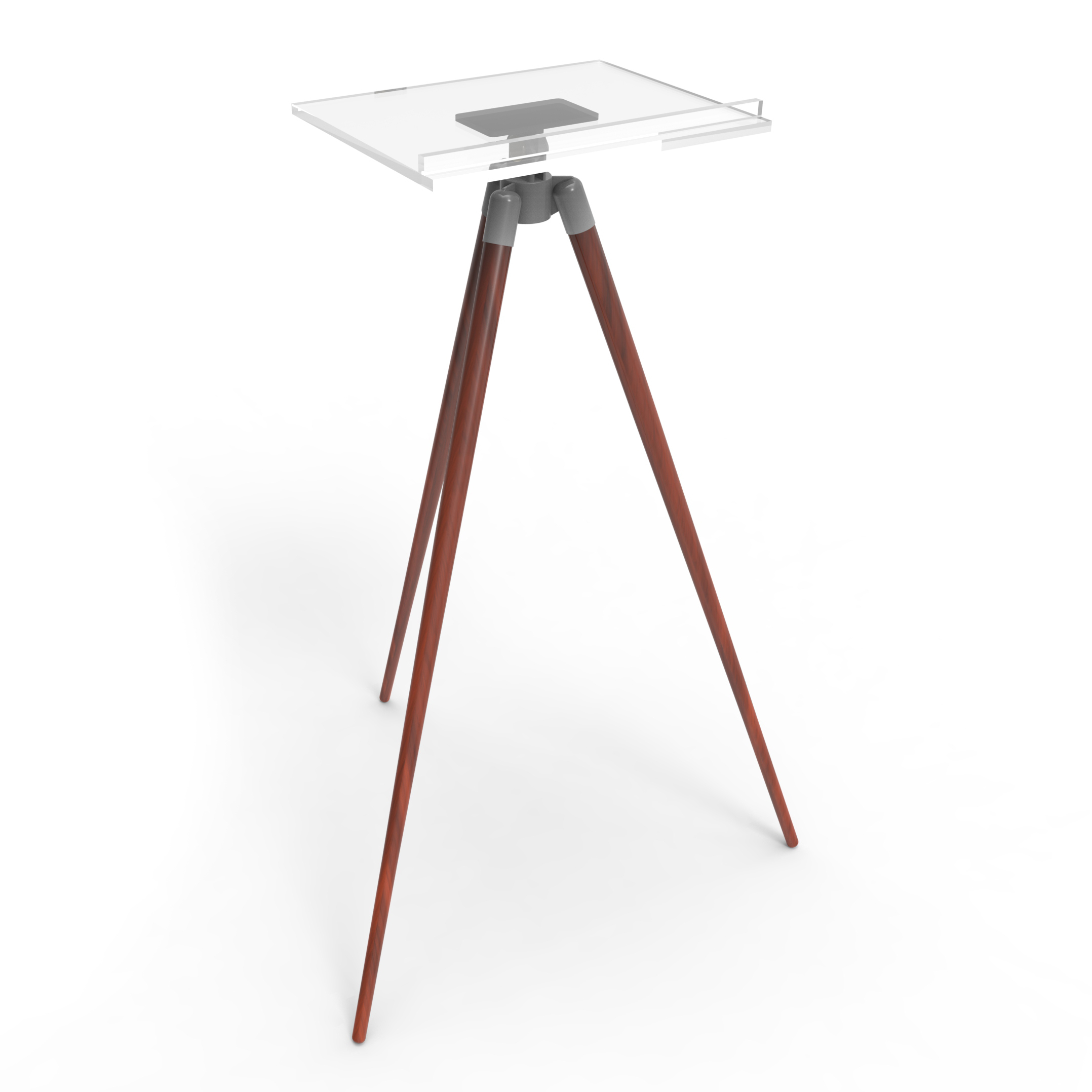 Customized Store Book Display Rack Tripod Book Display Stand for Bookshop — view 6