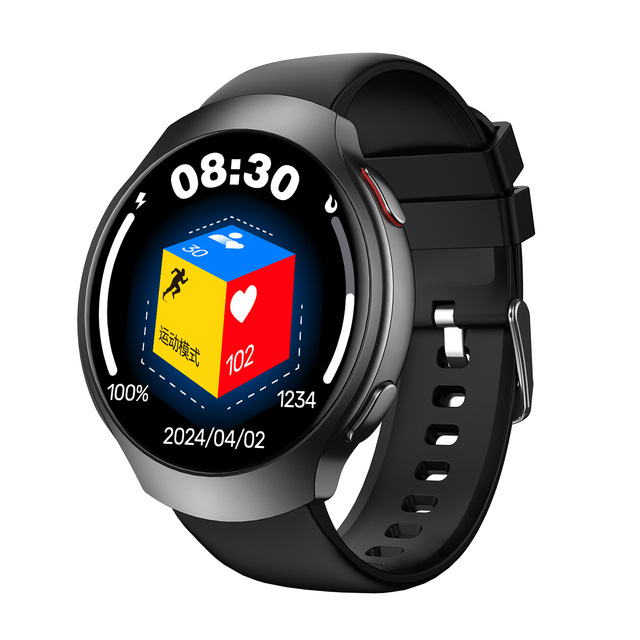 Fashion Men Women Smart Watch with GPS 1.43" Ultra-thin AMOLED Screen BT Call Healthy Monitor Fitness Tracker AI Smartwatch