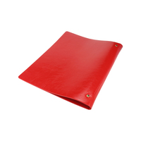 Porte-menu en cuir PU OEM ODM, couverture de menu en cuir rouge, porte-menu pour restaurant, café, hôtel et bar, usage quotidien