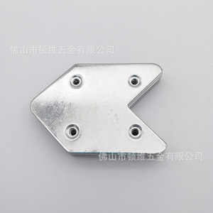 Supports d'angle en aluminium Autonomy 73x38,5 mm, épaisseur 2,5 mm, pour portes, fenêtres, accessoires de quincaillerie de décoration intérieure - Product Image 2