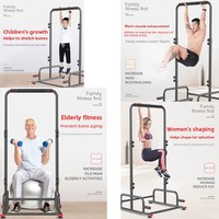 Equipo de Fitness Multifuncional y Ecológico para el Hogar, Barras Paralelas Individuales, Dispositivo de Dominadas para Interiores, Barras Horizontales de Altura Ajustable