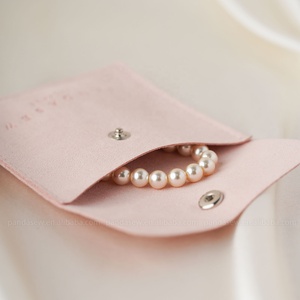 PandaSew - Bolsa de Joyería Personalizada con Logotipo, Estilo Sobre, para Collares y Pulseras, de Microfibra de 0.8 mm - Product Image 4
