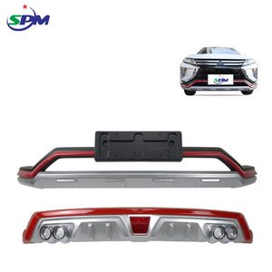 Protezione Paraurti Anteriore e Posteriore SPM Diretta dalla Fabbrica per Mitsubishi <span class=keywords><strong>ECLIPSE</strong></span> <span class=keywords><strong>CROSS</strong></span> - Product Image 1