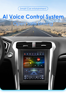 Carupez 9.7Inch Android Xe Stereo Cho Ford Fusion/Mondeo Mk5 13-19 Tự Động AC GPS Tesla Phong Cách 8 Lõi 1 Năm FM Transmitter Thẻ SD - Product Image 5