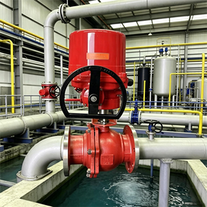 Actuador de válvula eléctrico tipo On/Off con motor de inducción de jaula de ardilla, protector térmico, <span class=keywords><strong>calentador</strong></span> a prueba de humedad y anticondensación - Product Image 2