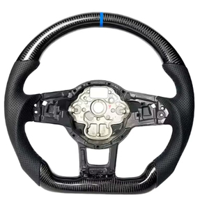 <span class=keywords><strong>Volant</strong></span> intérieur pour voiture en fibre de carbone personnalisée Finition chinoise Matériau de tissage performant Brillant - Product Image 2