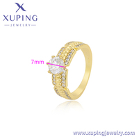 X000008457 Xuping bijoux mode mariage fiançailles hommes femmes Couple glacé main anneau ensemble