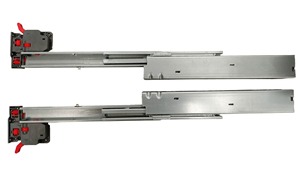 Diapositiva de acero galvanizado ajustable 3D, extensión completa, liberación rápida para cajones de almacenamiento de herramientas de cocina, capacidad de carga de 25kg - Product Image 4