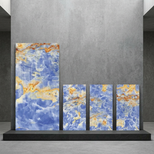 Azulejos de porcelana pulida Aqua High Gloss de 800x1600 mm para pisos y paredes, diseño de lujo con apariencia de mármol de 80x160 cm - Product Image 3