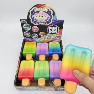 Divertidos Juguetes Sensoriales Doho Squishy con Forma de Paleta de Helado |   Juguetes Sensoriales Antiestrés Suaves, Estrujables y Blandos para Todas las Edades - Product Image 5