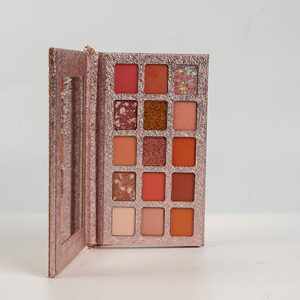 2020 Venta caliente nuevo diseño de <span class=keywords><strong>la</strong></span> bolsa de maquillaje paleta de sombra de ojos paleta para vacaciones - Product Image 2