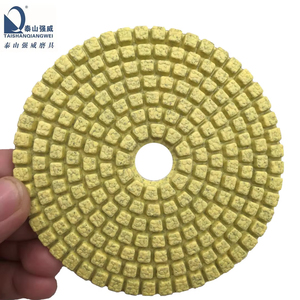 Reçine zımpara yuvarlak şekil 80mm/100mm granit mermer parlatma pedleri - Product Image 1