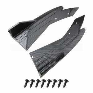 ABS High Quality Universal <strong>Car</strong> Body Side Skirt Splitter Spoiler Scratch <strong>Protector</strong> Rear Bumper Lip <strong>Diffuser</strong> Direct Replacement - Product Image 4