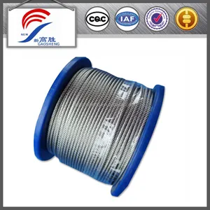 High Tensile Strength 1.5mm Electric Galvanized Steel Wire Rope