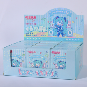 Authentique TOPTOY Hatsune Miku Série Mignonne Montre Boîte Surprise Mystère 12 pièces/lot Montre-bracelet à Quartz Anime Cadeau de Collection pour Filles - Product Image 1