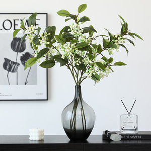 3-chi nhánh trái cây mâm xôi mới phổ biến nhân tạo Blueberry trái cây hoa nhân tạo Berry bó hoa cho Giáng sinh trang trí - Product Image 4