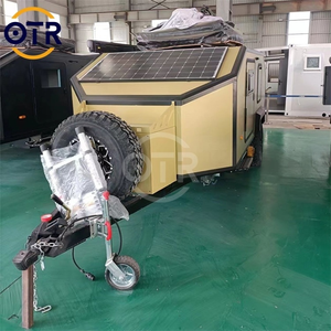 Otr sinh thái Petite chúng tôi phong cách mini du lịch RV cắm trại ngoài trời remorque de cắm trại En Forme de larme cắm trại Trailer Caravan - Product Image 6