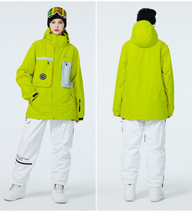 Veste de <span class=keywords><strong>ski</strong></span> pour femmes en plein air hiver épaissie robe de <span class=keywords><strong>ski</strong></span> chaude et résistante au froid robe d'alpinisme pour fille <span class=keywords><strong>manteau</strong></span> imperméable coupe-vent - Product Image 5