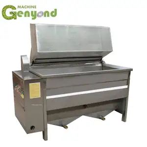 Small scale semi-automatic fried french fries making machine french fries production line potato chips making machine