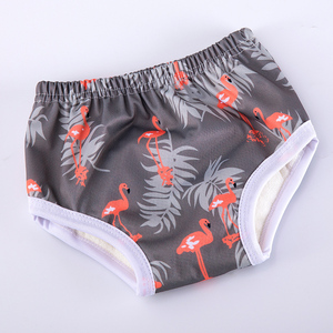 Vendita calda per bambini pannolino da allenamento <span class=keywords><strong>slip</strong></span> stampati personalizzati elastico forte assorbimento d'acqua pannolino lavabile - Product Image 4