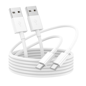 Cable de Carga Rápida USB-C a USB-A 2.0, 480 Mbps, 60 W, Cobre Estañado, 3 A/5 A, Carga Rápida para Automóvil, Android, iOS, iPhone - Product Image 1