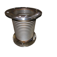 Compensateur de dilatation axial pour tuyau ondulé d'échappement en acier inoxydable 304 316, pièce moteur lourde, sur mesure