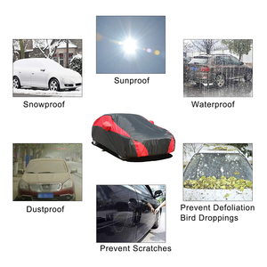 Housse de voiture automatique pour SUV, imperméable, 5 couches, polyester 190T, toutes saisons, <span class=keywords><strong>protection</strong></span> quatre saisons - Product Image 4