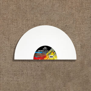 Phoenix sanatçı sınıf toptan asit ücretsiz üçlü boyama sanat boş yarım daire tuval gerilmiş - Product Image 1