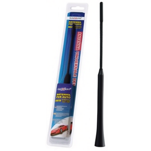 Antena de Coche Maxxpro de 100 cm, Negra, Universal, AM FM, Metálica, 50 Ohmios, 86-108 MHz - Product Image 2