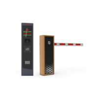 Barrera Tubular Automática con Sensor de Radar de 79 GHz, Plegable, Impermeable IP65/IP55, de Aleación de Aluminio, para Estacionamiento Escolar