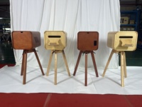 Meuble de rangement rétro en bois pour imprimante, compatible DNP DS620 RX1HS HITI P525L, idéal pour la location de cabines photo et les événements professionnels
