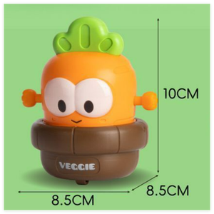 Voiture jouet en ABS pour enfants, mignonne, en forme de légume, portable, pour garçons et filles - Product Image 1