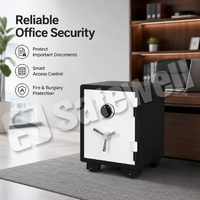 Caja Fuerte Ignífuga de Alta Resistencia Safewell con Cerradura de Teclado Digital, Gabinete de Seguridad de Acero para Documentos y Objetos de Valor